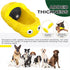 Dog Chew Toys for Aggressive Chewers - Indestructible Rubber Dog Toy for Tough Chewers, Yellow-Insect Design