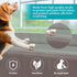1 Set 2 Pcs Clear Window Sill Protector, 29.5'' x 3.25'' Strong Transparent Protection Against Dog Claw Scratching