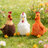 Squeaky Stuffed Dog Toys Fat Plush Chicken Chew Toy, Cute & Funny Interactive Puppy Toy for Small, Medium & Large