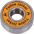 Yellow Jacket Premium Inline Skate Bearings, Roller Skate 608, ABEC (Pack of 16)