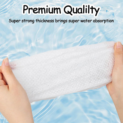 LLMSIX 28PCS Disposable Compressed Towels Tablets Portable Disposable Compressed Towels Reusable Cotton Facial Towel