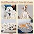 YUEPET Waterproof Dog Blankets, 2 Pack Washable Fleece Flannel Blankets for Bed Couch Protector for Small Dog Puppy Cat