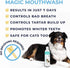 (8 oz) Alpha Paw Magic Mouthwash for Dogs, Natural Water Additive, Canine Breath Freshener, Dog Essentials for Plaque