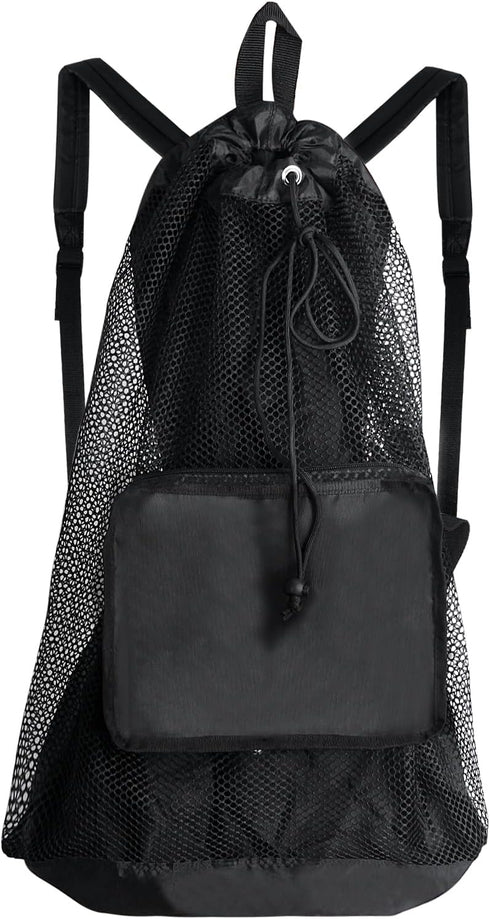 Luwint Extra Large Mesh Dive Bag - Oversized Scuba Gear Backpack for Snorkeling and Water Sports