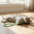 Xthrotsenk 3Pcs Cat Teaser Wand Cat Rope Toy Colorful Cats Rope Toy Interactive Kitten String Wands Ropes Toys