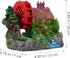 FRCOLOR Decor House Simulation Water Wheel, Miniature Aquarium Water Wheel Landscape Prop