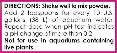 7.0 8.8-Ounce API PROPER pH Freshwater Aquarium Water pH Stabilizer Container