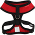 Puppia Soft Dog Harness, No Choke Over-The-Head, Red, Small, Adjustable Chest Belt & Quick-Release Buckle