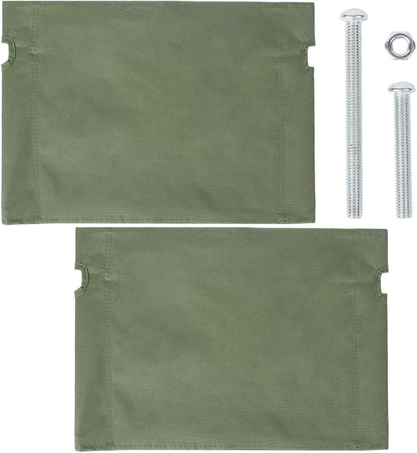 GORGECRAFT 2pcs Camp Chair Replacement Fabric Waterproof Outdoor Folding Chair Seat Replacements