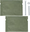GORGECRAFT 2pcs Camp Chair Replacement Fabric Waterproof Outdoor Folding Chair Seat Replacements