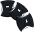 Teamoy 3 Pack Male Dog Diaper Wrap - Washable Puppy Belly Bands, Super-Absorbent, Comfortable, Black