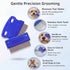 Set Pack 2 Pets&Goods Tear Stain & Flea Remover Comb for Dogs & Cats Stainless Steel Eye Grooming Tool for Stains