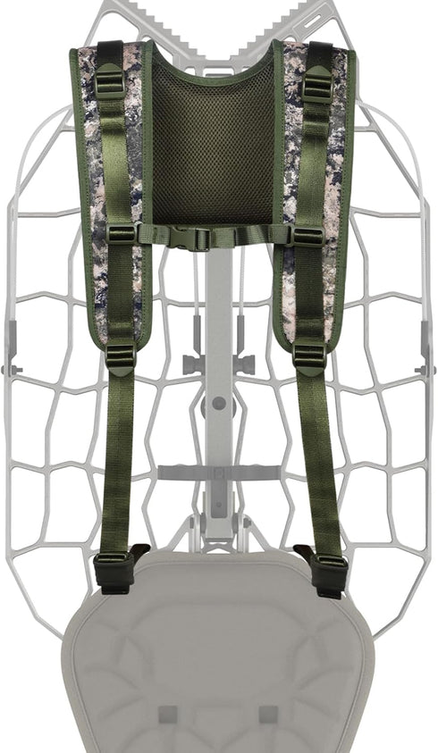 Skiguard Universal Backpack System, Comfortable Tree Stand Transport System for Saddle Hunting Platform
