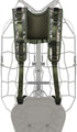 Skiguard Universal Backpack System, Comfortable Tree Stand Transport System for Saddle Hunting Platform