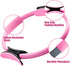 RitFit 14 Inch Pilates Ring Circle, Magic Fitness Circle for Toning Inner & Outer Thighs, Includes Bonus Workout Guide