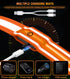 LED Belt Reflective Sash for Night Walking, Adjustable High Visibility Running Safety Gear with Phone Bag