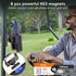 Aourxiv N52 4.5-7" Magnetic Golf Cart Phone Holder, Powerful Magnet Base, Fits EZGO, Club Car, Yamaha, Icon, Compatible