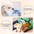 Mudder 6 Pieces Dog Eye Comb, Double Head Tear Stain Remover Comb for Small Cat Puppy Grooming