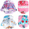 XPCARE Reusable Dog Diapers - 4 Packs Absorbent, Leak-Proof for Female Dogs