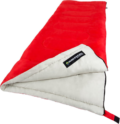 Sleeping Bag for Camping and Festivals by Wakeman Outdoors