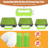 30 Pack Xfire Pet Loo Liners for Petsafe Dog Potty Pee Pod, Disposable Pet Loo Tray Liner Bags with Absorbent Pads