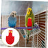 Stylish Washable Cockatiel Flight Diaper - Comfortable Bird Clothing