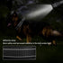 Tactical Dog Collar for Medium and Large Dogs, Adjustable Military Collar with Soft Padded Handle, Heavy Duty Double