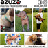 azuza Dog Collar and Leash Set - Cute Patterns on Nylon Collar and Matching Leash for Medium Dogs