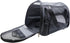 Cat Carrier,Soft-Sided Pet Travel Carrier for Cats,Dogs Puppy Comfort Portable Foldable Pet Bag Airline Approved (Medium-Black)