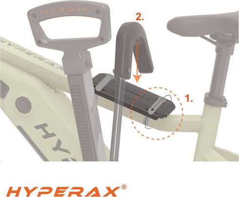 HYPERAX Protective Pads for Step-Thru Adapter, Protect Paint for Bike, ebikes, Step-Thru ebikes, Lady Bikes