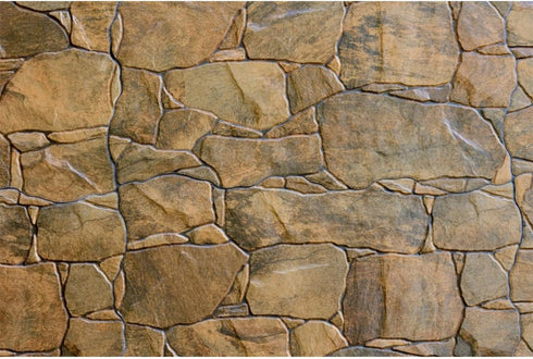 AWERT Stone Aquarium Background 72x18 inches, Rocky Fish Tank Background, Vinyl Terrarium Background