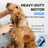 Dog Clippers for Grooming - Professional Kit with Low Noise Rechargeable Hair Trimmers and Ceramic Blade for Dogs and