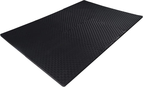 BalanceFrom 1/2' 24 24 1/2 48 12 Puzzle Exercise Mat Thick, EVA Interlocking Foam Floor Tiles for Home Gym, Mat
