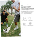 10pcs Set Toyvian Golf Club Covers Pu Leather Putter Sleeve with Colorful Gradient Numbers, Soft Inner Lining, Golf