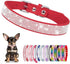 Rhinestone Dog Collar for Small Dogs, Bling Diamond Fancy Crystal Glitter Jewel Collars for XXS XS Small Medium Large