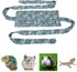 Lizards Sling Carrier, Breathable Adjustable Reptile Carrier Bag for Bearded Dragon & Small Animals