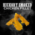 Premium Hickory Smoked Chicken Jerky Dog Treats - Dehydrated Chicken Breast Fillet Treats for Dogs - No Additives 100% Natural Protein, Chicken Jerky Treats, Dog Chews - Grain Free Dog Treats, 8 oz