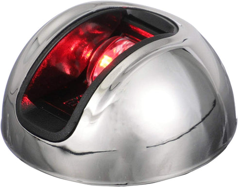 attwood NV3012SSR-7 LightArmor 2-Mile Vertical Surface Mount Navigation Light, Red LED Lighting,