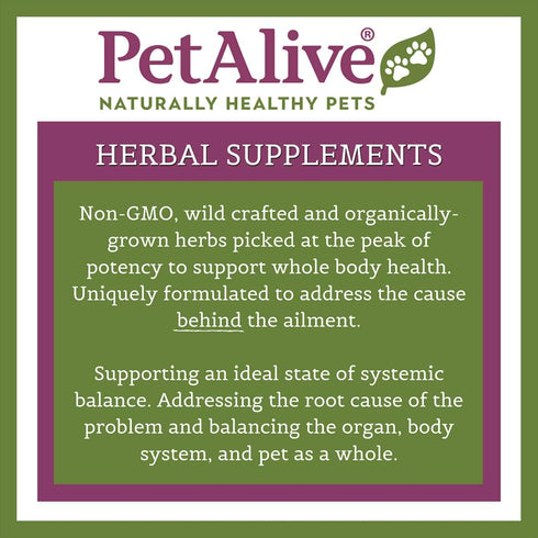 PetAlive Thyro-Pet - All Natural Herbal Supplement for Normal Thyroid Function in Dogs and Cats
