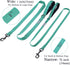 VIVAGLORY Dailyx Dog Leash, Puppy Leash for Training & Walking, Heavy Duty Double Layer Nylon, 6ft x 1in, Green