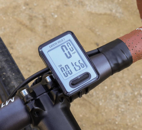 Setup 3 CATEYE Wired Bike Computer Entry-Level Speedometer and Odometer, Perfect for Beginner Cyclists, Auto