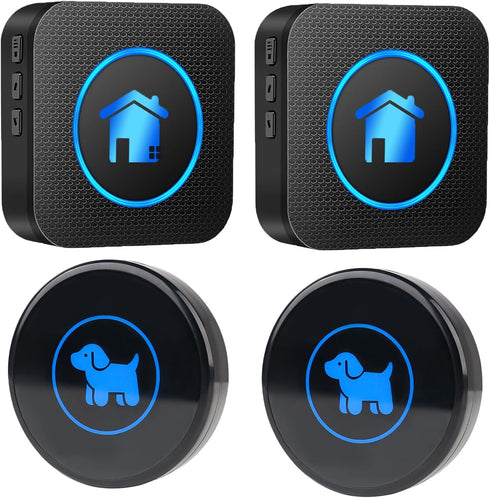 Cangecit Dog Door Bell 2026 Enhanced Touch, Wireless Doggie Doorbell for Potty Training