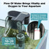 Skimmer, 10~20 hygger Hang On Back Aquarium Filter, Small Fish Tank Filter Waterfall Filtration System, Adjustable