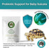2.5 oz 2 Baby Sulcata Food Powder with Calcium - Scientifically Formulated Diet for Healthy Growth - High Fiber Low