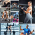 OSHOTX Anti-Slip Workout Grips for Men & Women - Rubber Gym Palm Protectors for Deadlift, Pull-Ups, Weight Lifting