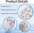 Penitue Shrimp Hides for Aquarium, Multi-Hole Shrimp Dome Hide with Suction Cup Coral Design Betta Fish Toys Fish Tank