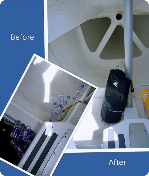 Boat Trash Bag Can - Boat Owner Gifts for Men Boat Accessories Boating Must Haves Reusable Mesh Boat Garbage