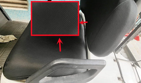Golf Cart Seat Cover for Yamaha G2 G9 G16 G19 G22 & Club Car DS Pre-2000, Mesh Cover for E-Z-GO Marathon Golf Cart