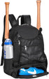 Lightweight Baseball Bag for Boys and Girls - Youth Softball Backpack with Shoe Compartment