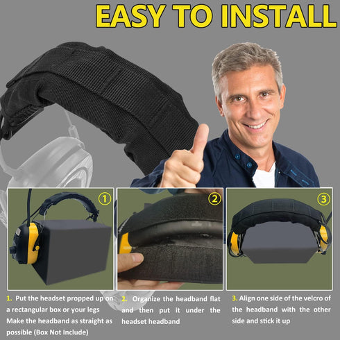 HC01 Headset 3M PROHEAR Cover Tactical Advanced Earmuffs Modular Cover Fit for WorkTunes Peltor Howard Leight Impact